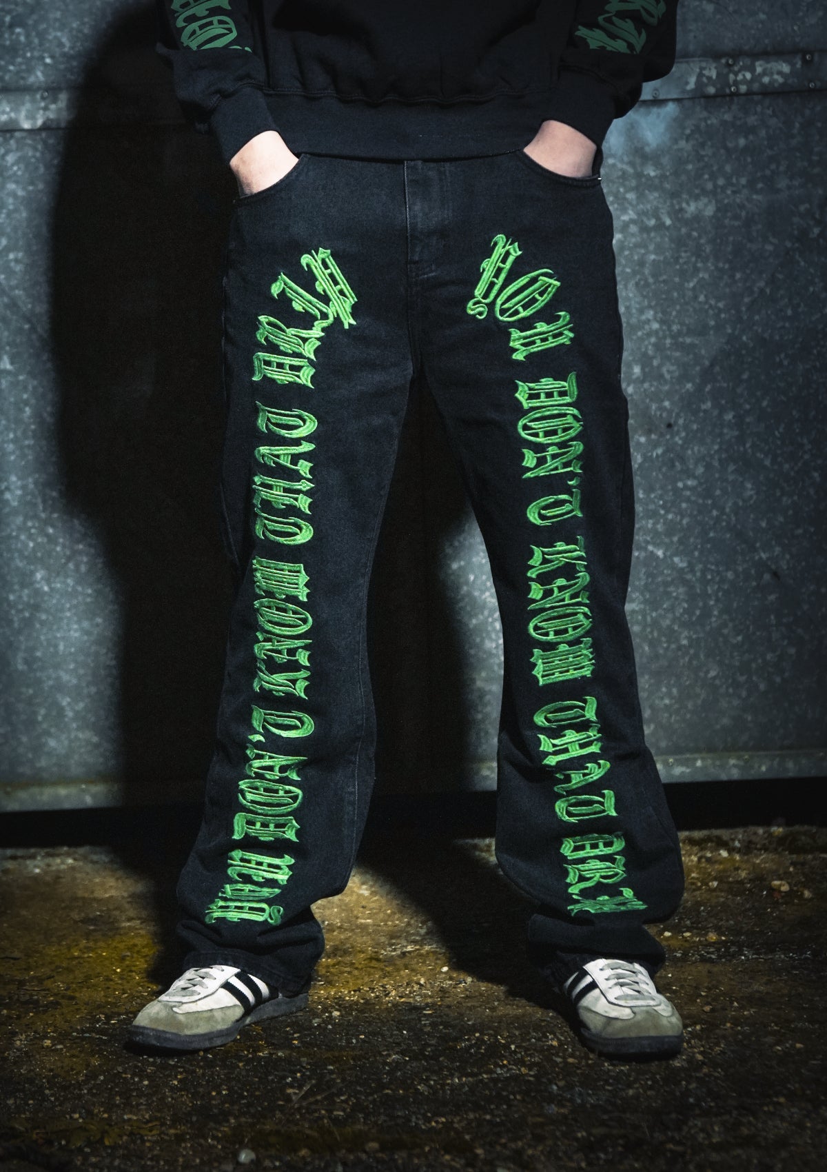 UNKNOWN JEANS [GREEN]
