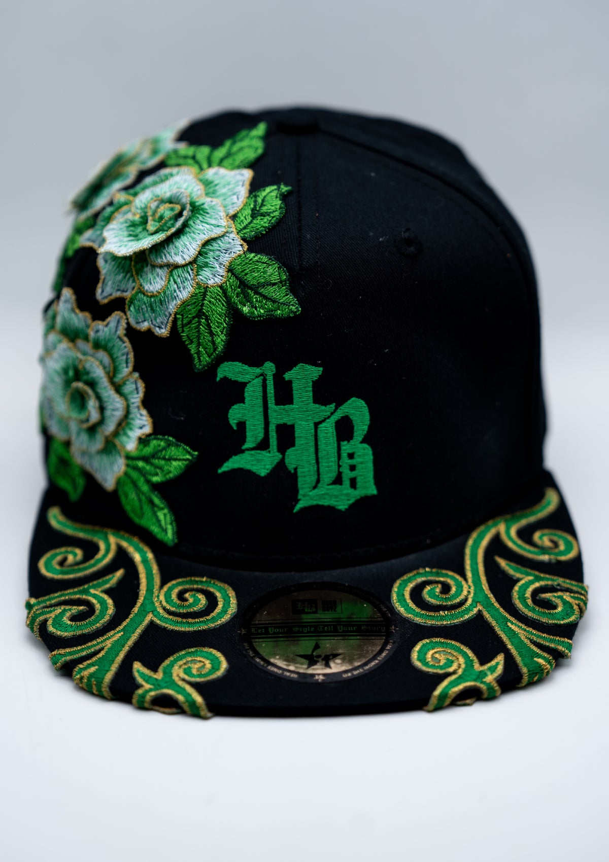 Royal Garden Cap {black/green}