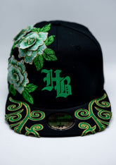 Royal Garden Cap {black/green}