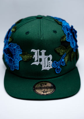 Royal Garden Cap {green/blue}