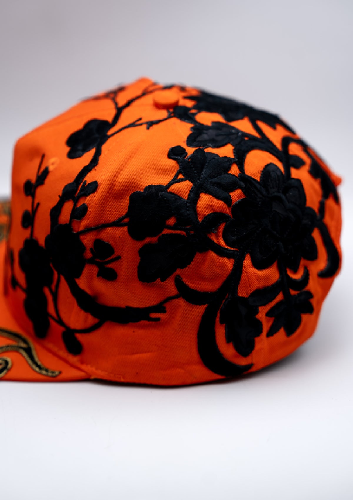 Royal Garden Cap {orange/black}