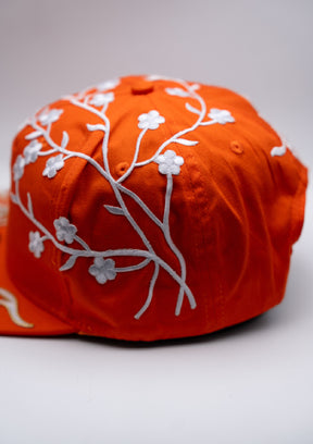 Royal Garden Cap {orange/white}