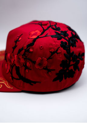 Royal Garden Cap {red/black}