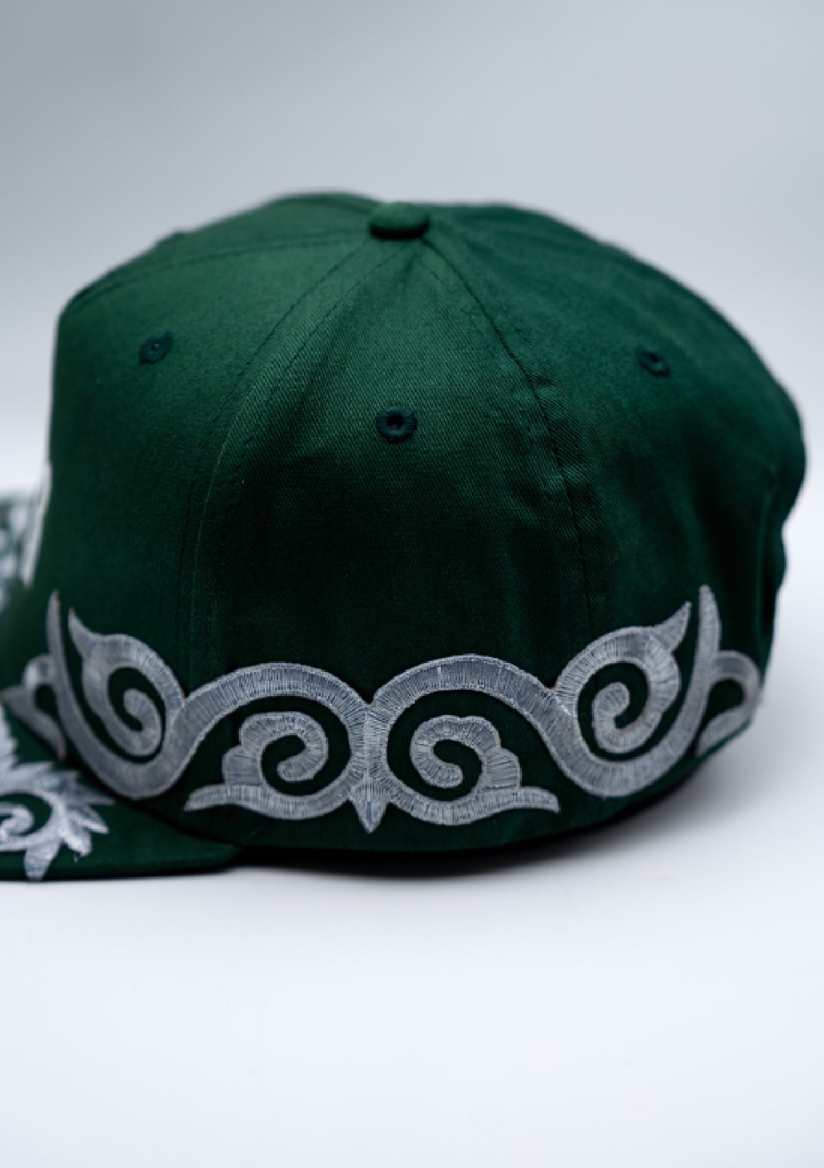 Royal Garden Cap {green/silver}