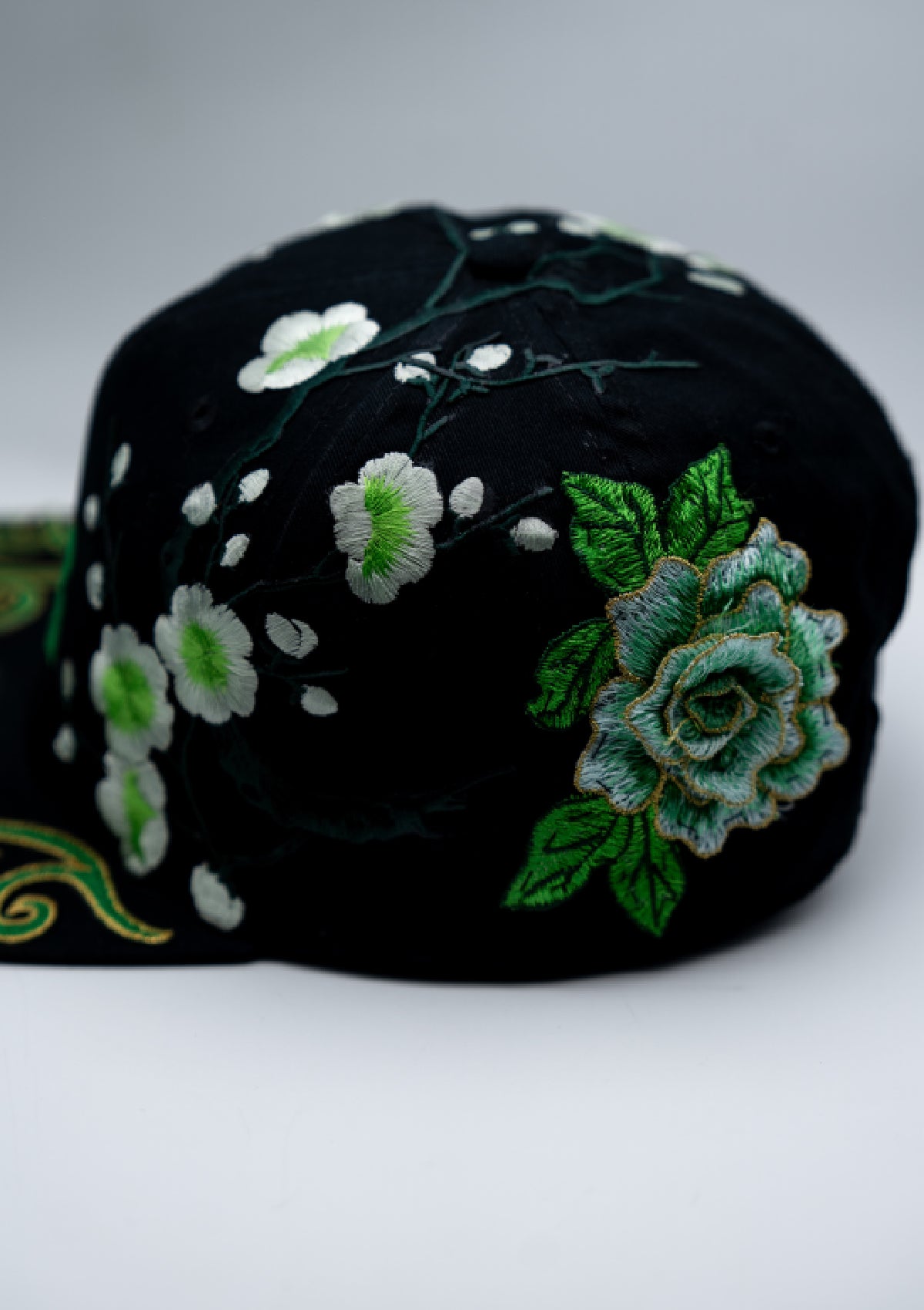 Royal Garden Cap {black/green}