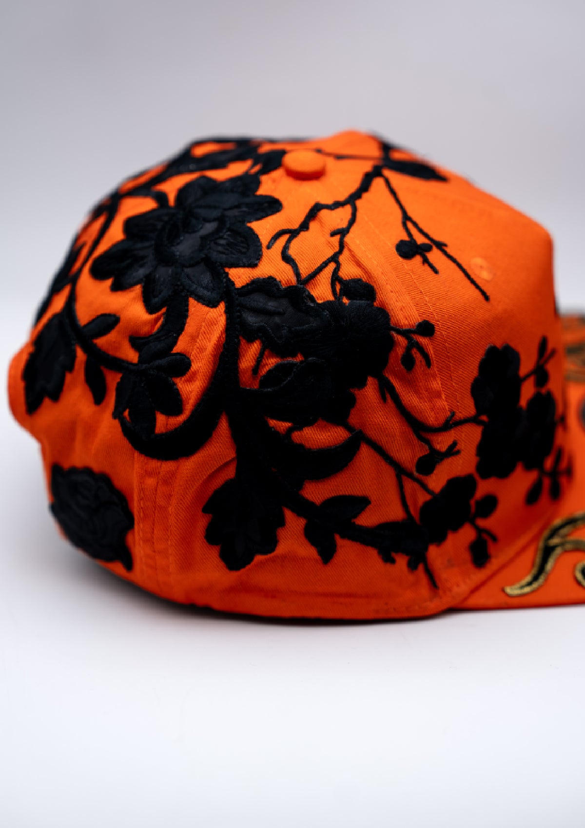 Royal Garden Cap {orange/black}