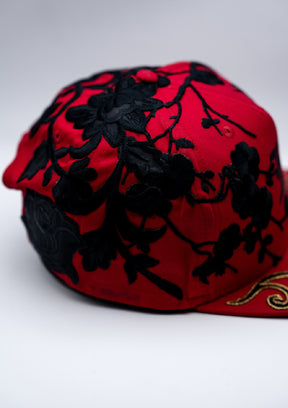 Royal Garden Cap {red/black}